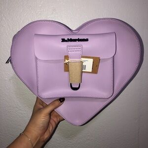 Dr. Martens Lavender Heart Backpack